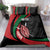 Kenya Mashujaa Day Personalized Bedding Set Lion Warrior with Masai Shield LT7 - Wonder Print Shop