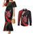 Kenya Mashujaa Day Personalized Couples Matching Mermaid Dress and Long Sleeve Button Shirt Lion Warrior with Masai Shield