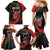 Kenya Mashujaa Day Personalized Family Matching Mermaid Dress and Hawaiian Shirt Lion Warrior with Masai Shield LT7 - Wonder Print Shop