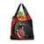 Kenya Mashujaa Day Personalized Grocery Bag Lion Warrior with Masai Shield