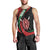 Kenya Mashujaa Day Personalized Men Tank Top Lion Warrior with Masai Shield - Wonder Print Shop