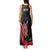 Kenya Mashujaa Day Personalized Tank Maxi Dress Lion Warrior with Masai Shield - Wonder Print Shop