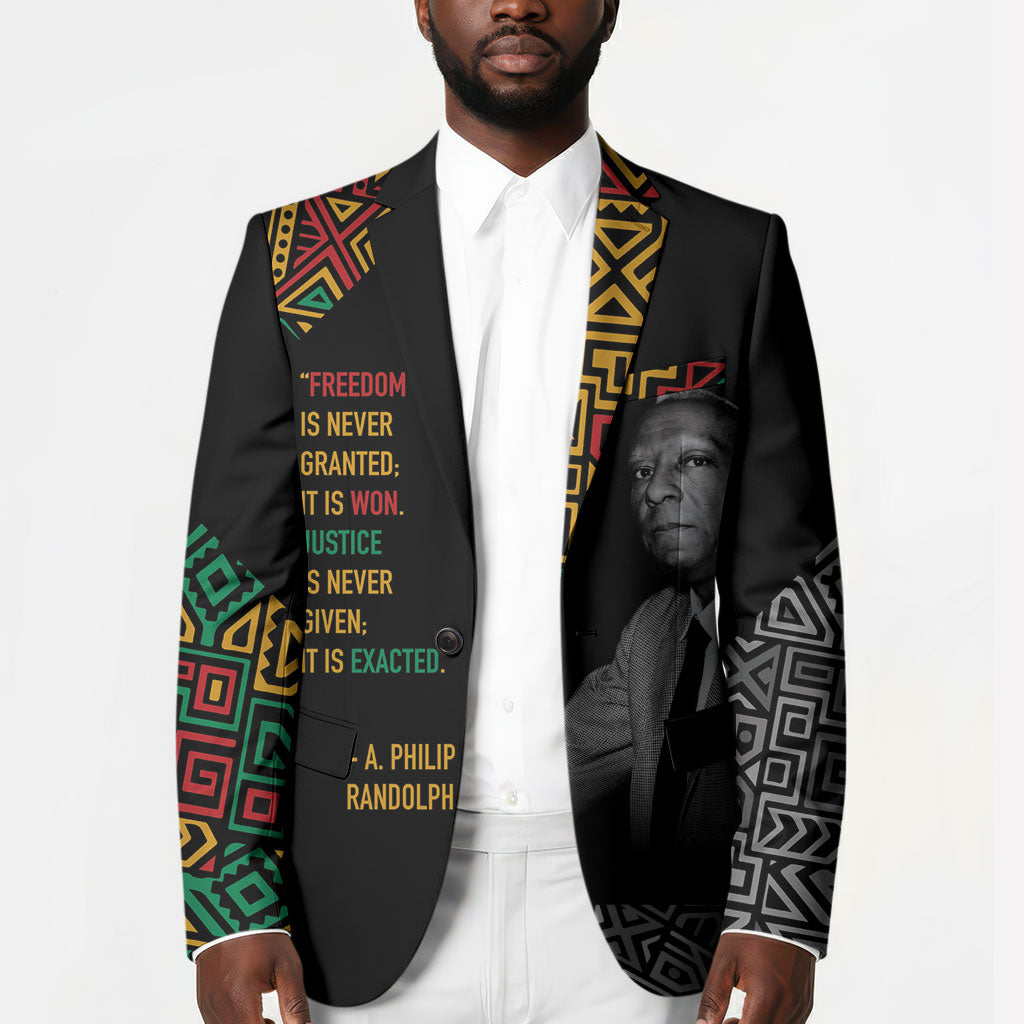 African American Activist Blazer Famous Quotes A Philip Randolph