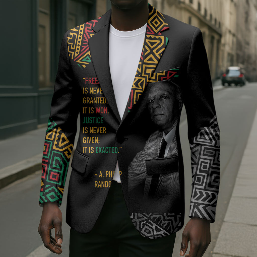 African American Activist Blazer Famous Quotes A Philip Randolph