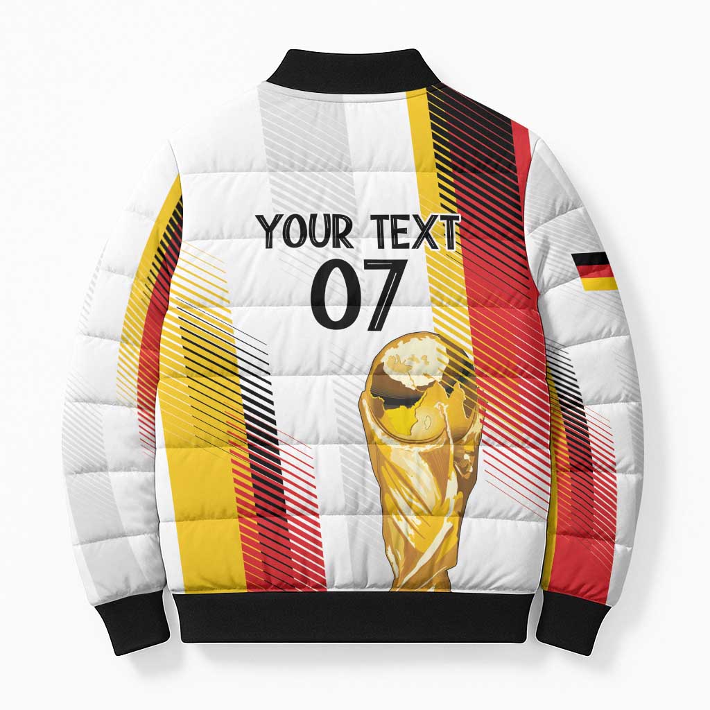Germany Custom WC2026 Die Nationalelf Bomber Puffer Jacket - Wonder Print Shop