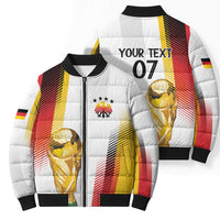 Germany Custom WC2026 Die Nationalelf Bomber Puffer Jacket - Wonder Print Shop