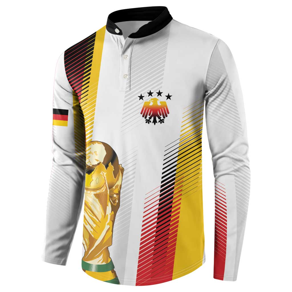 Germany Custom WC2026 Die Nationalelf Button Sweatshirt - Wonder Print Shop