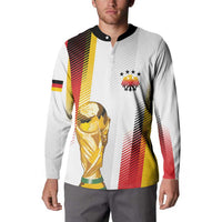 Germany Custom WC2026 Die Nationalelf Button Sweatshirt - Wonder Print Shop