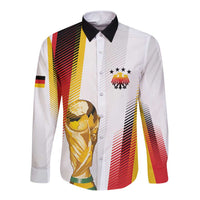 Germany Custom WC2026 Die Nationalelf Long Sleeve Button Shirt - Wonder Print Shop