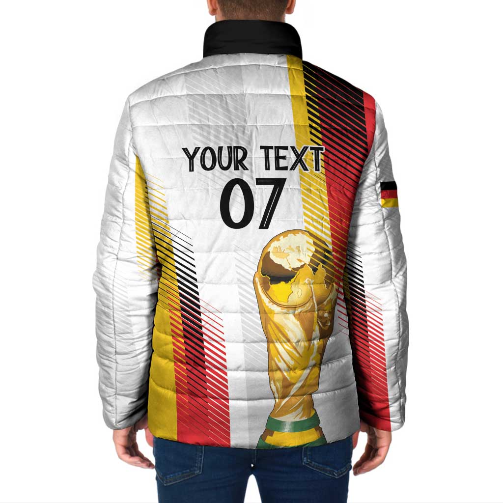Germany Custom WC2026 Die Nationalelf Padded Jacket - Wonder Print Shop