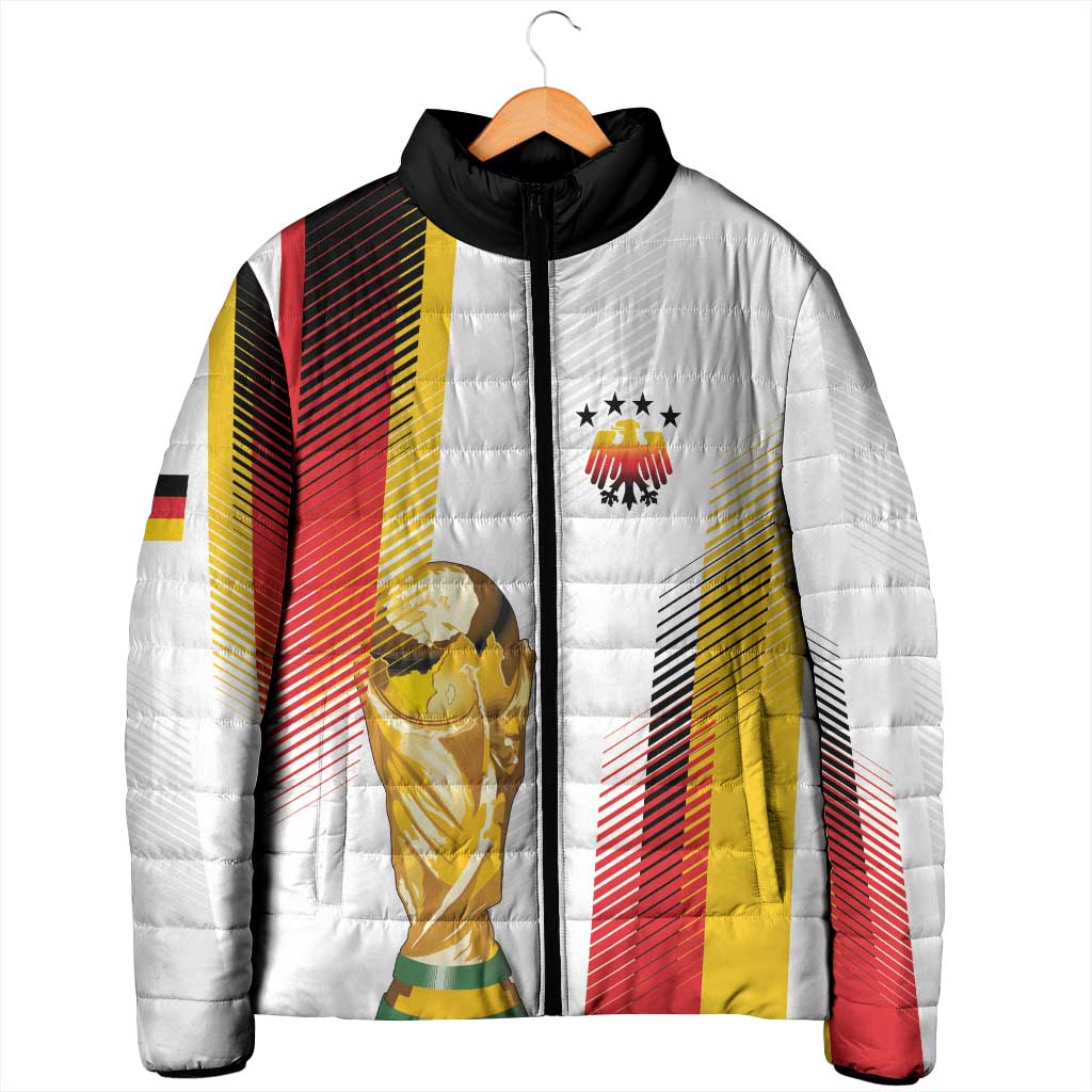Germany Custom WC2026 Die Nationalelf Padded Jacket - Wonder Print Shop