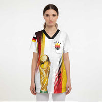Germany Custom WC2026 Die Nationalelf Scrub Top - Wonder Print Shop
