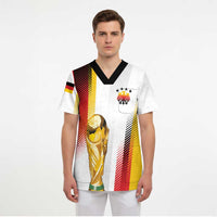 Germany Custom WC2026 Die Nationalelf Scrub Top - Wonder Print Shop