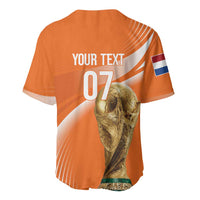Netherlands Custom Orange Lions WC2026 Baseball Jersey - Wonder Print Shop