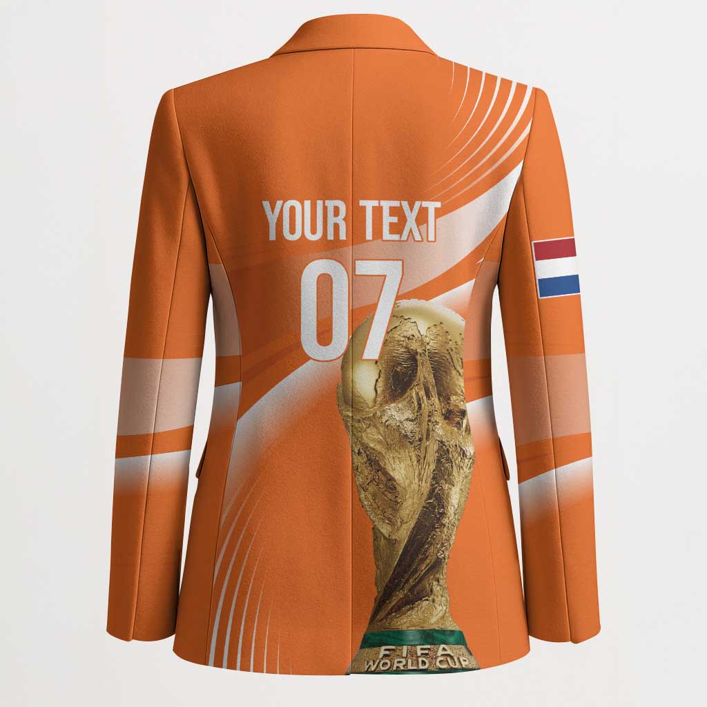 Netherlands Custom Orange Lions WC2026 Blazer - Wonder Print Shop