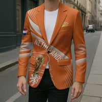 Netherlands Custom Orange Lions WC2026 Blazer - Wonder Print Shop