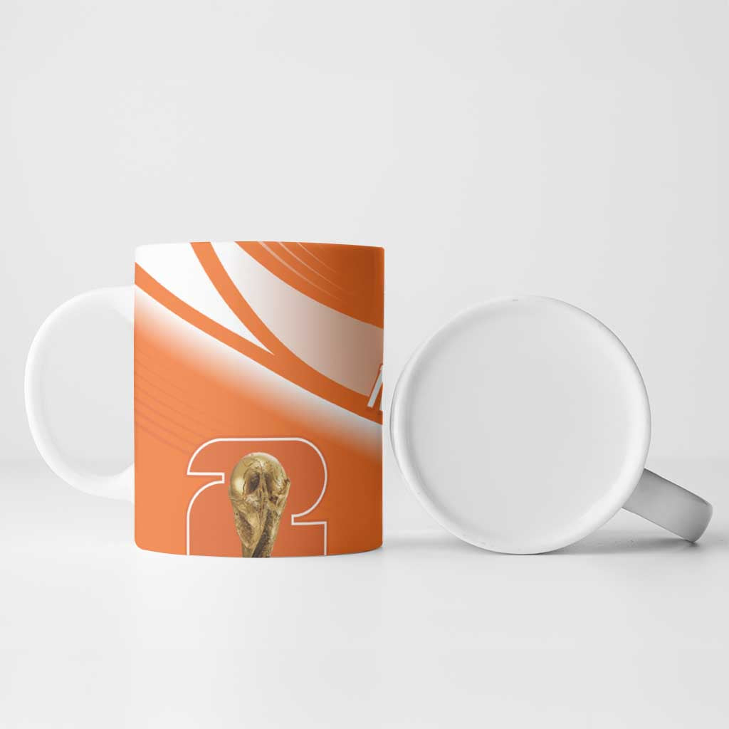 Netherlands Custom Orange Lions WC2026 Ceramic Mug - Wonder Print Shop