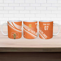 Netherlands Custom Orange Lions WC2026 Ceramic Mug - Wonder Print Shop