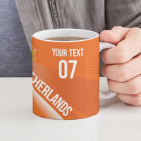 Netherlands Custom Orange Lions WC2026 Ceramic Mug - Wonder Print Shop