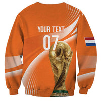 Netherlands Custom Orange Lions WC2026 Sweatshirt - Wonder Print Shop
