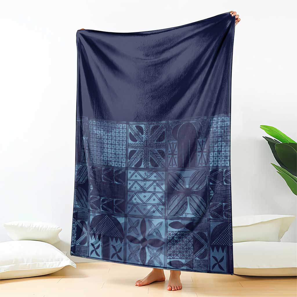 Yoruba Adire Eleko Patterns Blanket Indigo Vintage