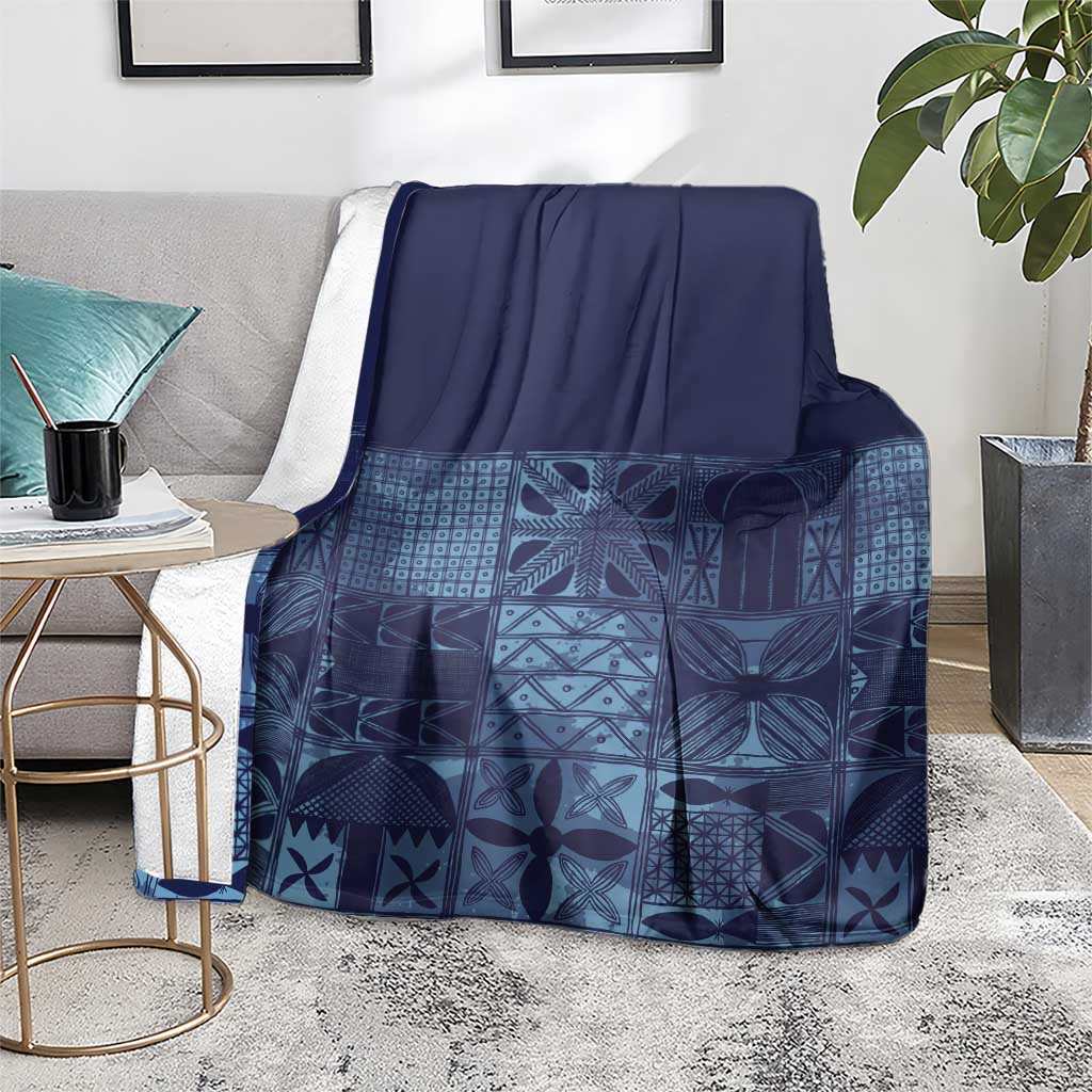 Yoruba Adire Eleko Patterns Blanket Indigo Vintage