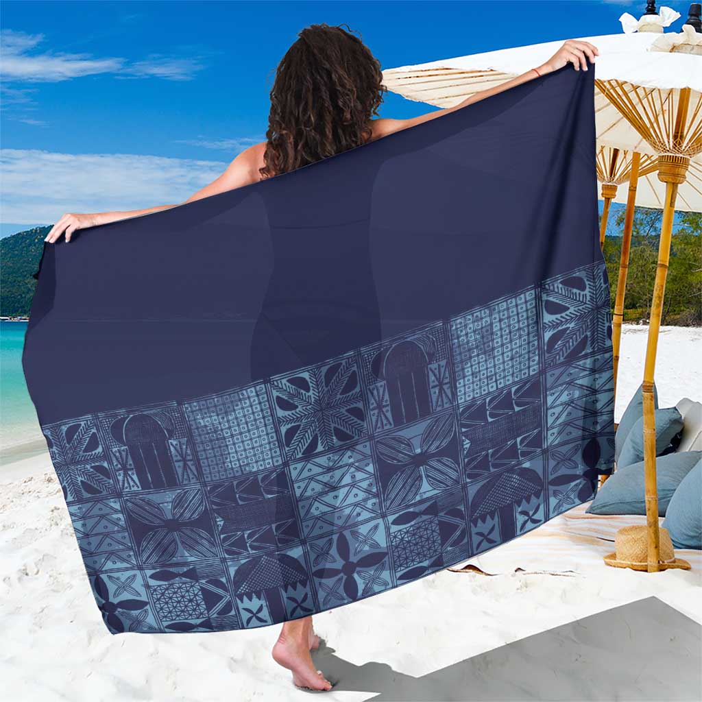 Yoruba Adire Eleko Patterns Sarong Indigo Vintage