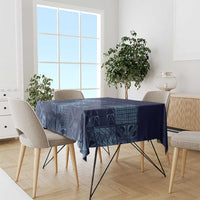 Yoruba Adire Eleko Patterns Tablecloth Indigo Vintage