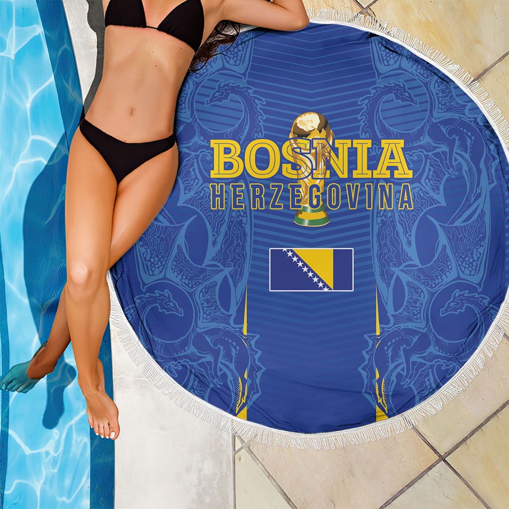 Bosnia WC2026 Football Beach Blanket Dragons Return