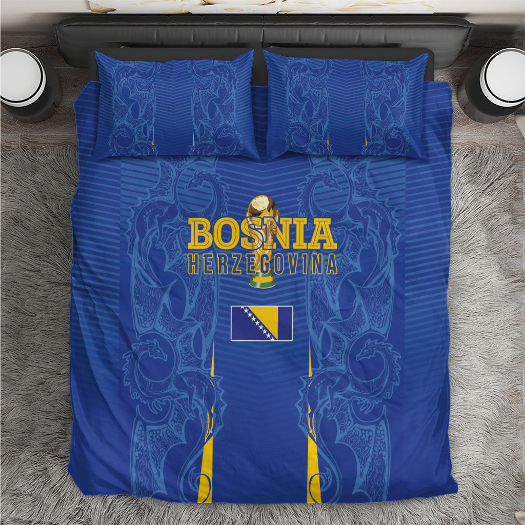 Bosnia WC2026 Football Bedding Set Dragons Return