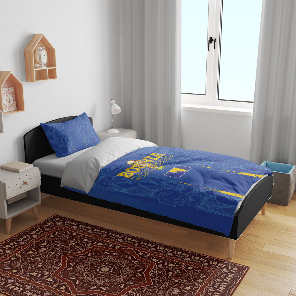 Bosnia WC2026 Football Bedding Set Dragons Return