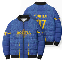 Bosnia WC2026 Football Custom Bomber Puffer Jacket Dragons Return