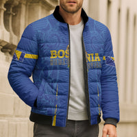 Bosnia WC2026 Football Custom Bomber Puffer Jacket Dragons Return
