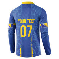 Bosnia WC2026 Football Custom Button Sweatshirt Dragons Return