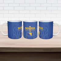 Bosnia WC2026 Football Ceramic Mug Dragons Return
