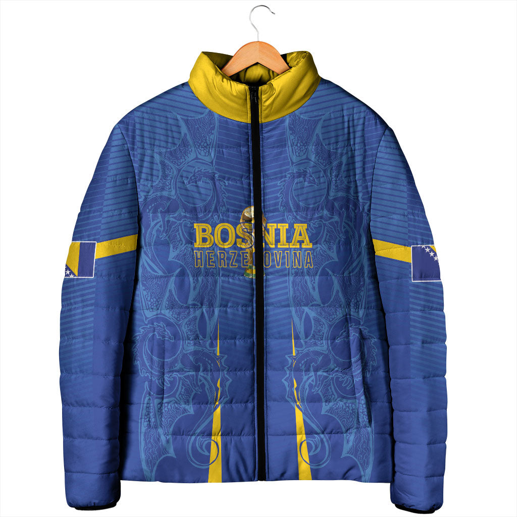 Bosnia WC2026 Football Custom Padded Jacket Dragons Return