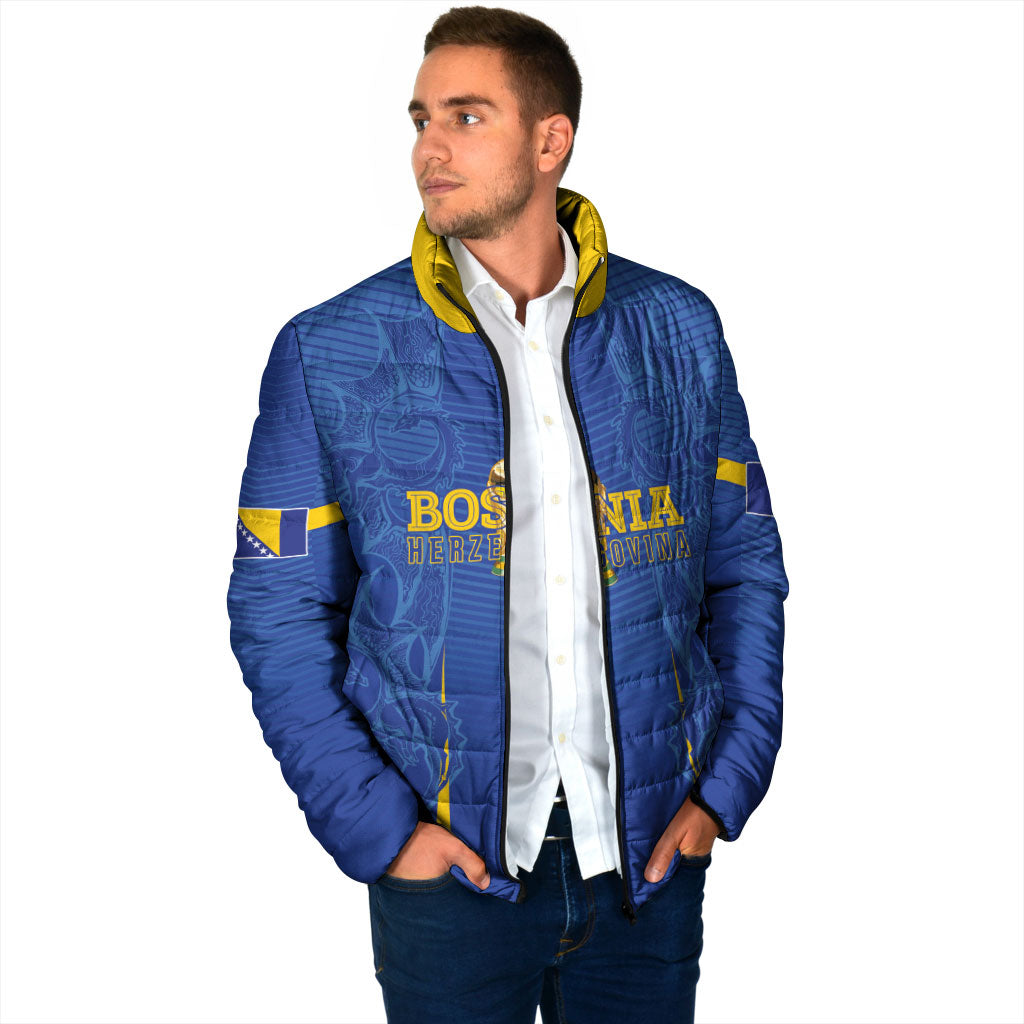 Bosnia WC2026 Football Custom Padded Jacket Dragons Return