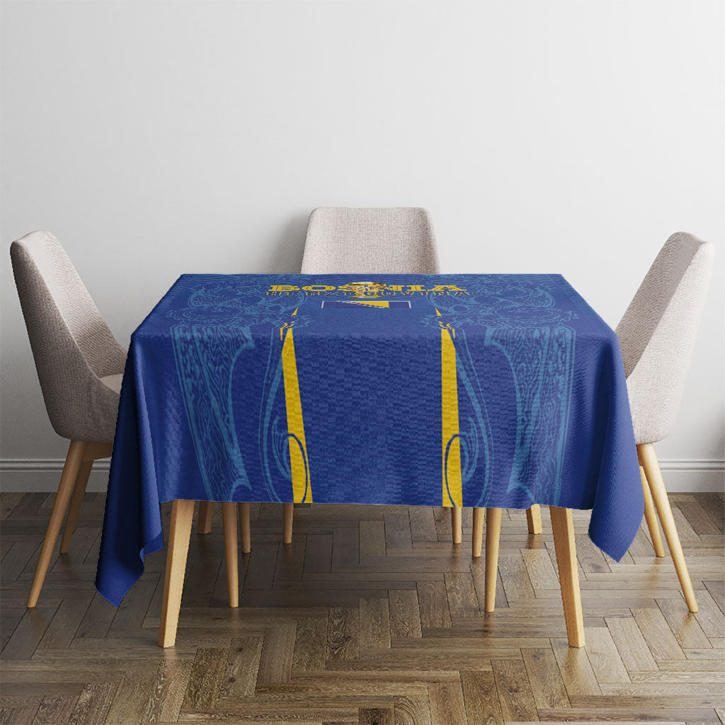 Bosnia WC2026 Football Tablecloth Dragons Return