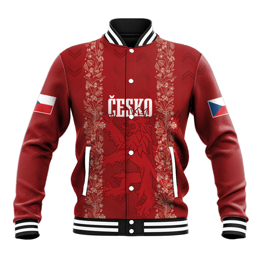 Czechia WC2026 Football Custom Baseball Jacket Cesko Lions