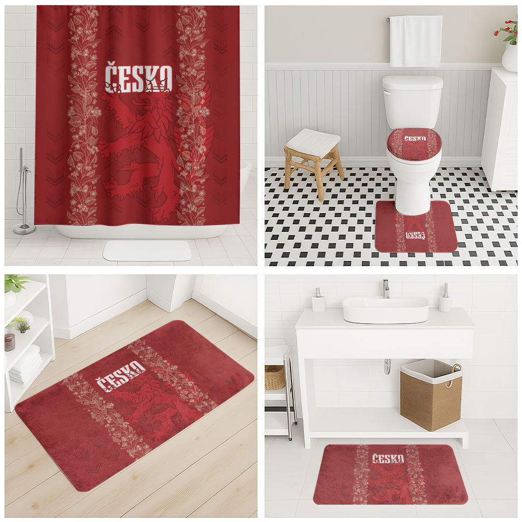 Czechia WC2026 Football Bathroom Set Cesko Lions