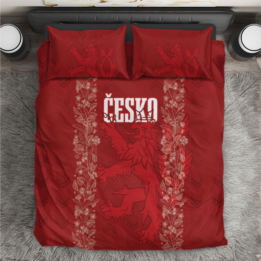 Czechia WC2026 Football Bedding Set Cesko Lions