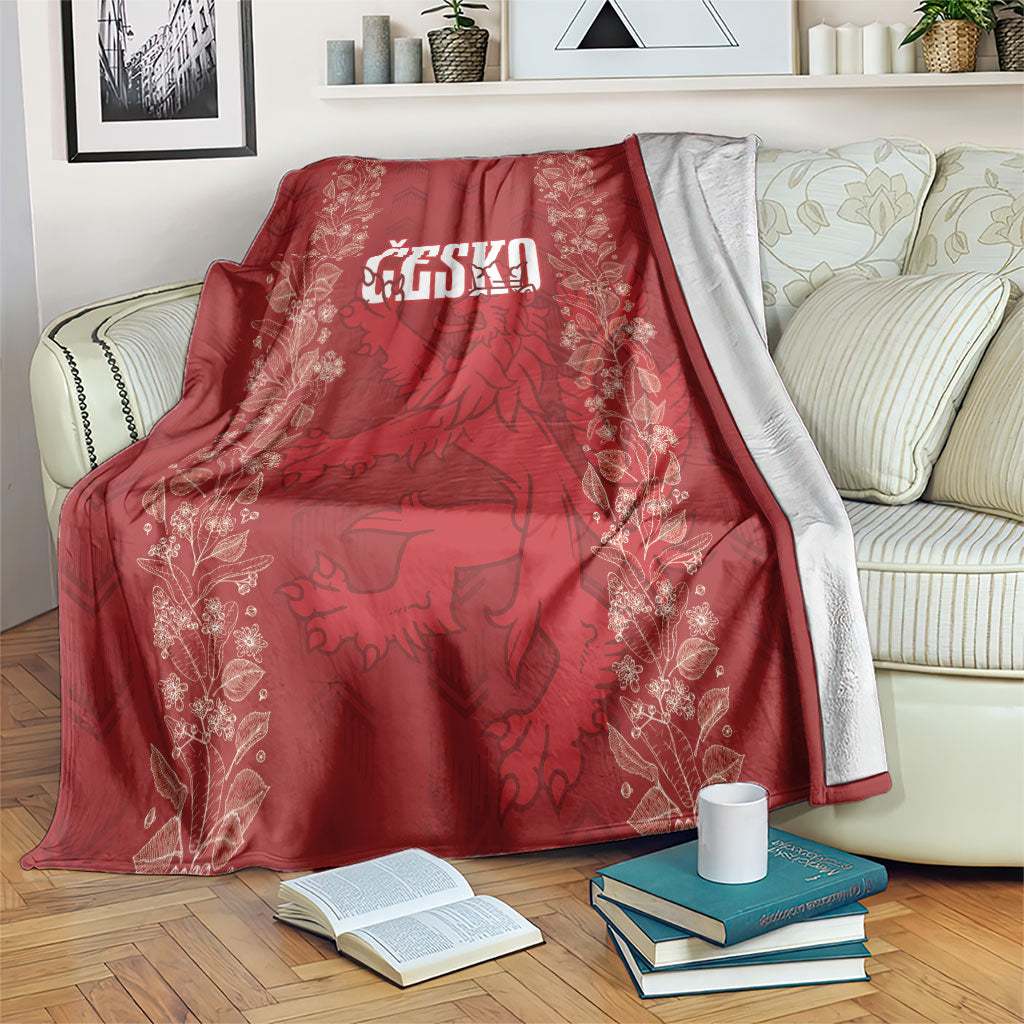 Czechia WC2026 Football Blanket Cesko Lions