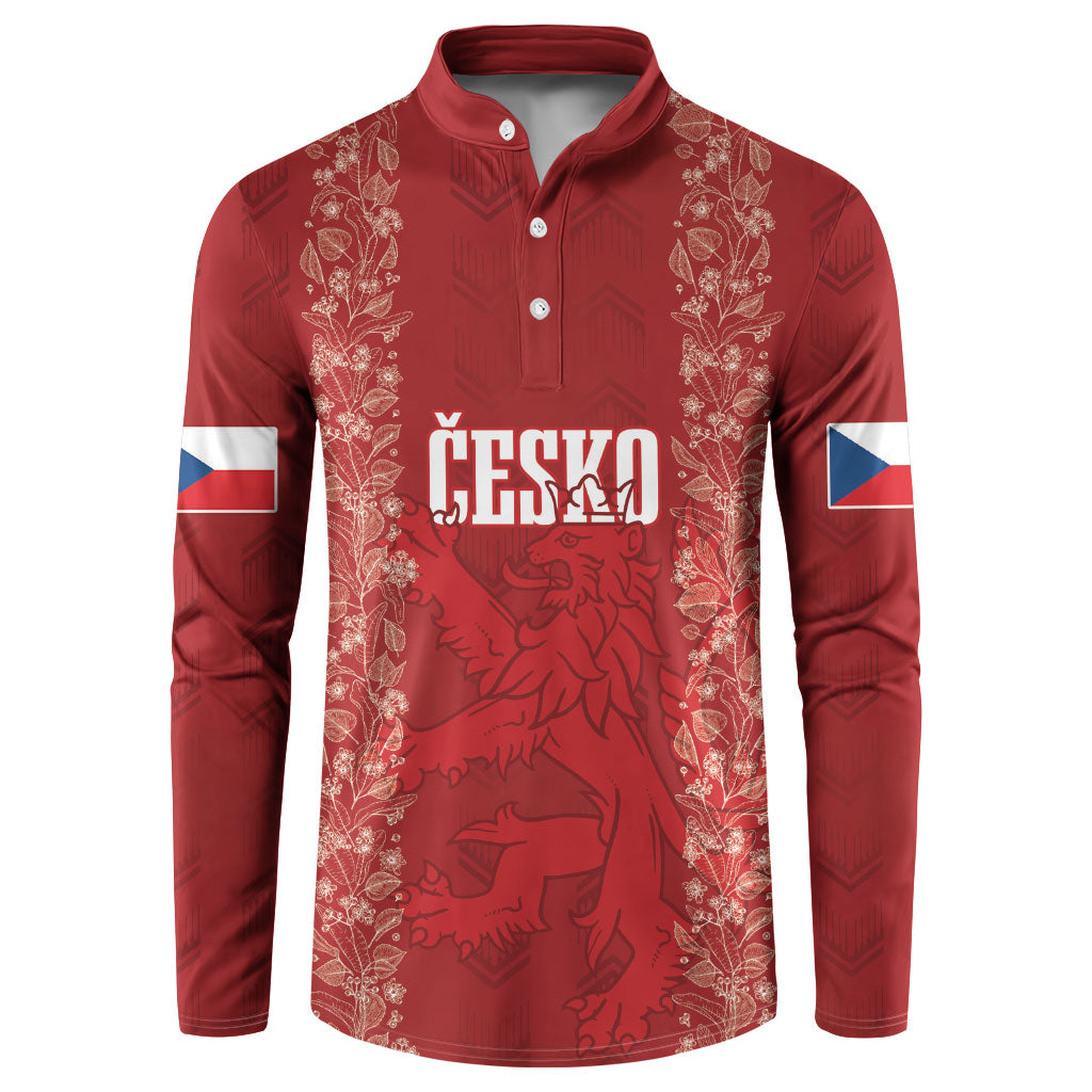 Czechia WC2026 Football Custom Button Sweatshirt Cesko Lions