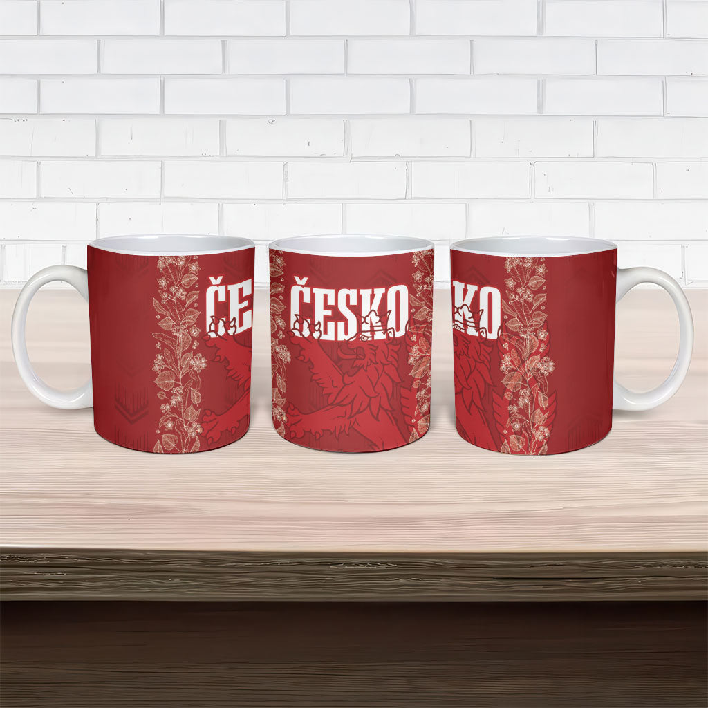 Czechia WC2026 Football Ceramic Mug Cesko Lions