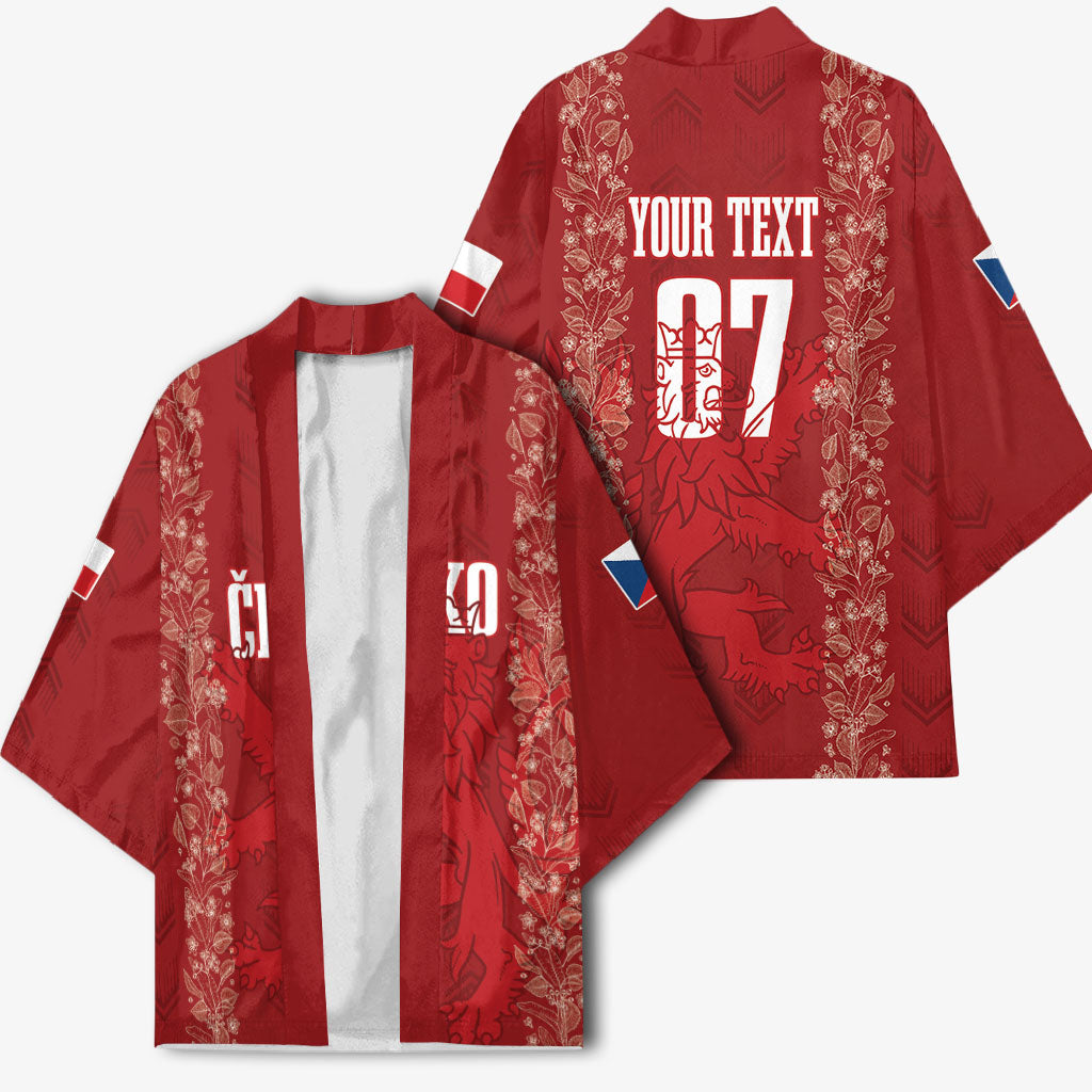 Czechia WC2026 Football Custom Kimono Cesko Lions