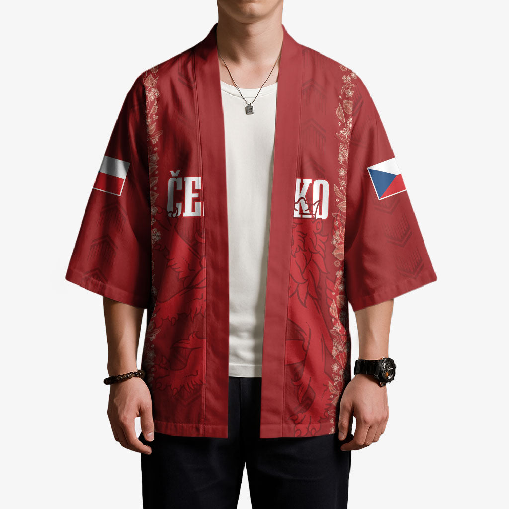 Czechia WC2026 Football Custom Kimono Cesko Lions