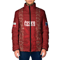 Czechia WC2026 Football Custom Padded Jacket Cesko Lions