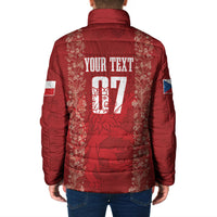 Czechia WC2026 Football Custom Padded Jacket Cesko Lions