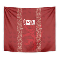 Czechia WC2026 Football Tapestry Cesko Lions