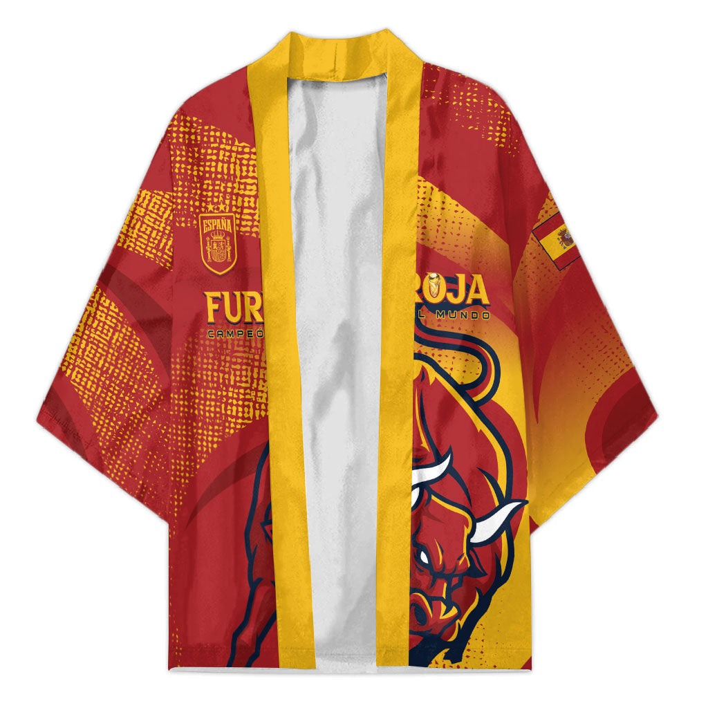 La Furia Roja Custom Campeones del Mundo Kimono Espana El Toro